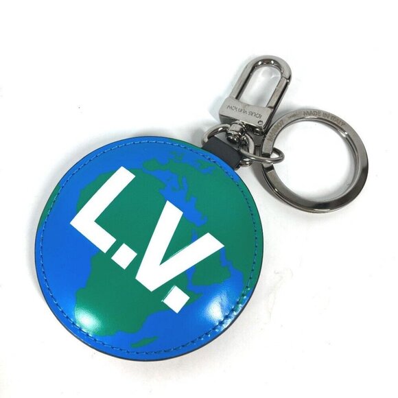 LOUIS VUITTON Monogram Portocle-Paddid Key ring Key Holder Bag Charm - Picture 1 of 8